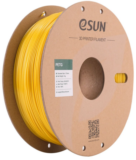 Esun PETG 1.75mm Filament Qızılı Rəng - 1 kq
