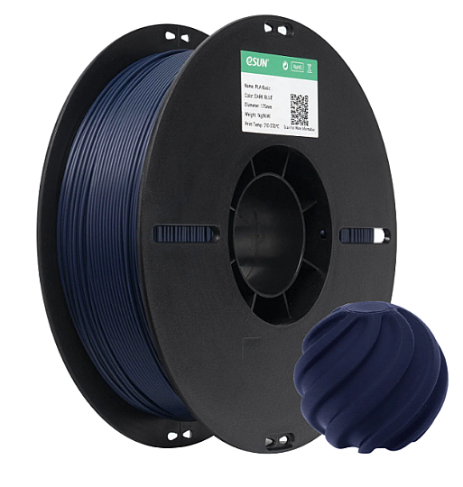 Esun PLA Basic 1.75mm Filament Tünd Mavi - 1 kq