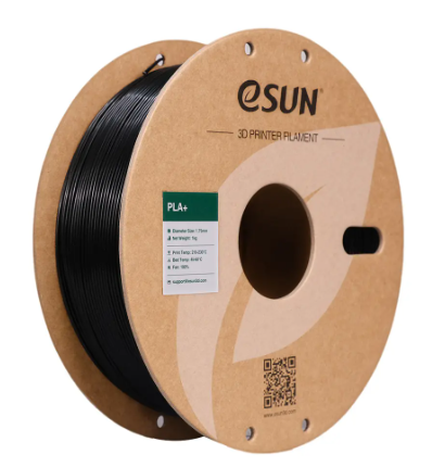 Esun PLA Plus 1.75mm Filament Qara - 1 kq - 1