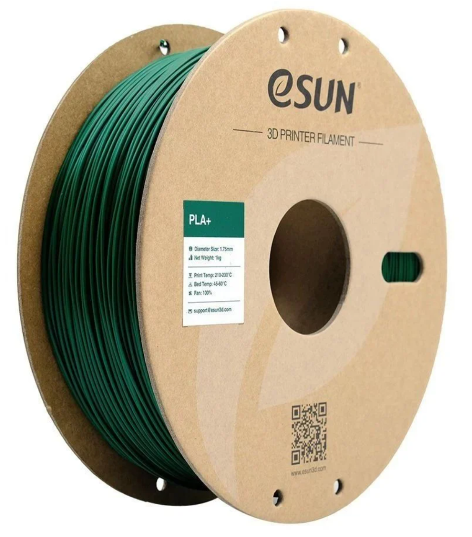 Esun PLA Plus 1.75mm Filament Şam Yaşılı - 1 kq - 1