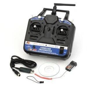 Flysky FS-T4B 2.4GHZ 4 Kanal Pult - 3