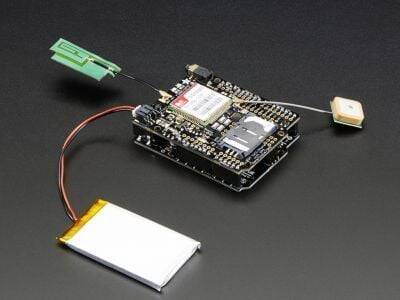 Fona SIM808 GSM və GPS Shield - 2