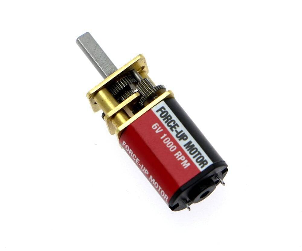 Force-Up 6V 1000 RPM Karbon Fırçalı DC Motor - 3