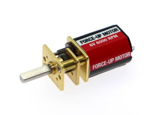 Force-Up 6V 6000 RPM Karbon Fırçalı DC Motor