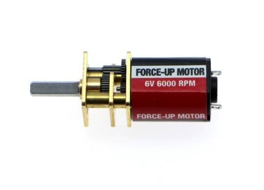Force-Up 6V 6000 RPM Karbon Fırçalı DC Motor - 2