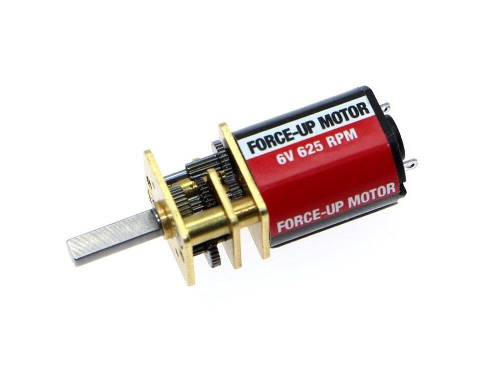 Force-Up 6V 625 RPM Karbon Fırçalı DC Motor - 1
