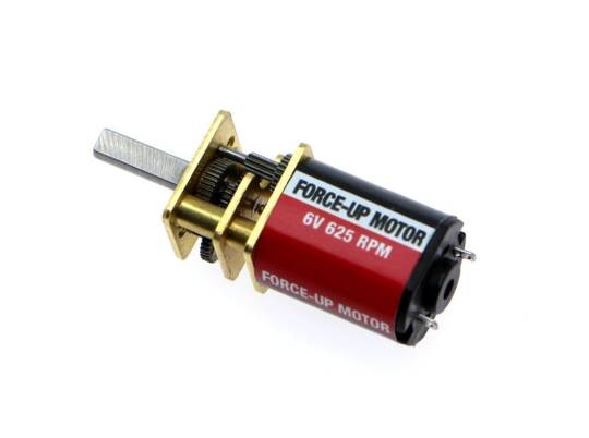 Force-Up 6V 625 RPM Karbon Fırçalı DC Motor - 2