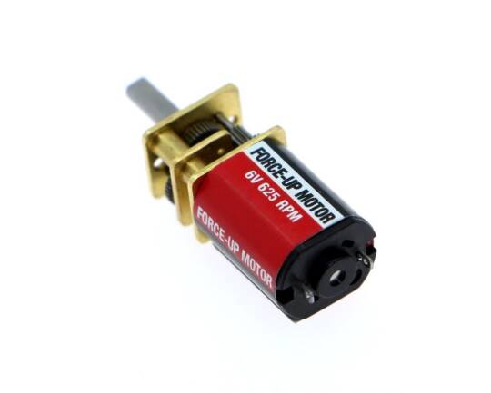 Force-Up 6V 625 RPM Karbon Fırçalı DC Motor - 3