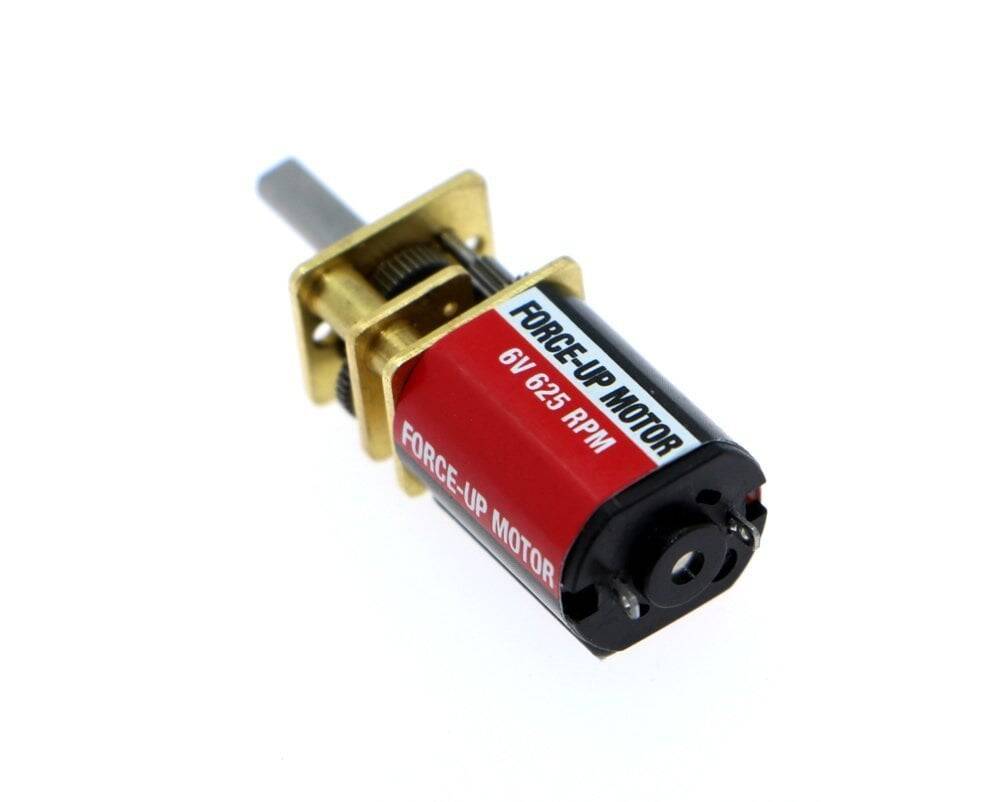 Force-Up 6V 625 RPM Karbon Fırçalı DC Motor - 3