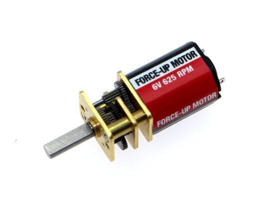 Force-Up 6V 625 RPM Karbon Fırçalı DC Motor - 4