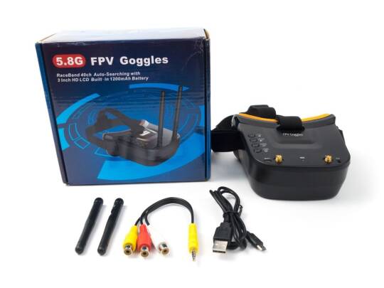FPV Dron Eynək və Kamera Dəsti 5.8GHz - 3