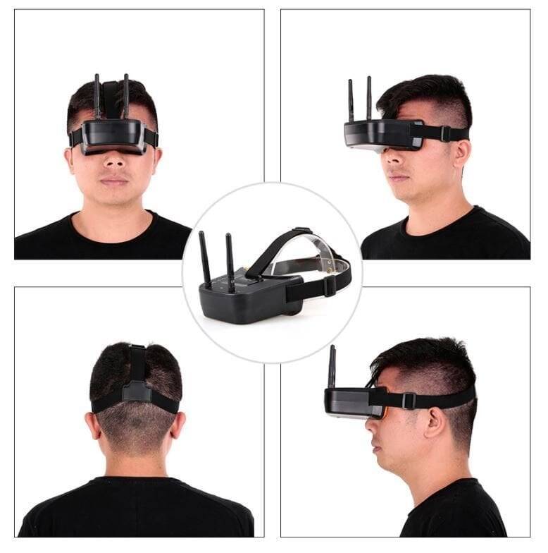 FPV Dron Eynək və Kamera Dəsti 5.8GHz - 4