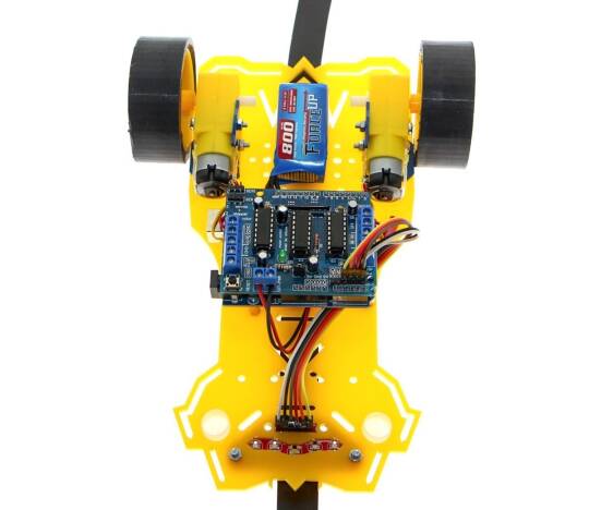 Gama Əsas Səviyyə Xətt İzləyən Robot Dəsti - 3