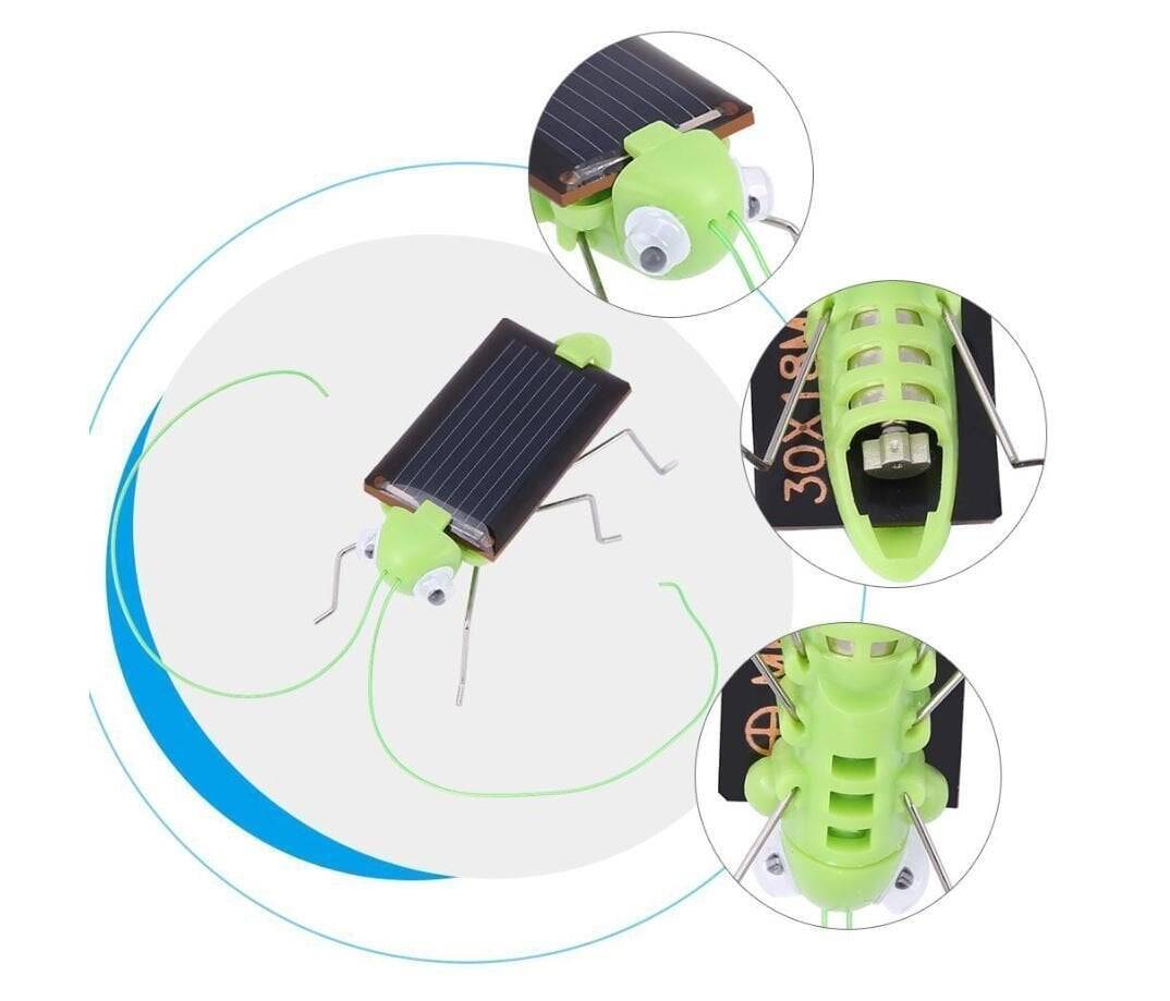 Günəş Enerjisiylə İşləyən Solar Robot Həşərat - 2