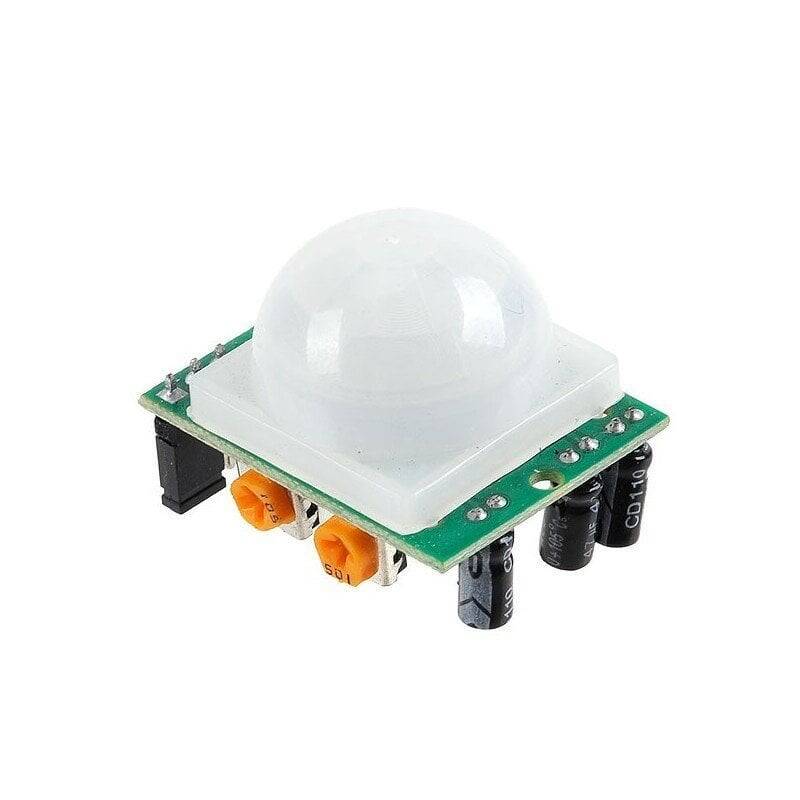 HC-SR501 Tənzimlənəbilən IR Hərəkət Müəyyən Etmə Sensoru - PIR Sensor - 1