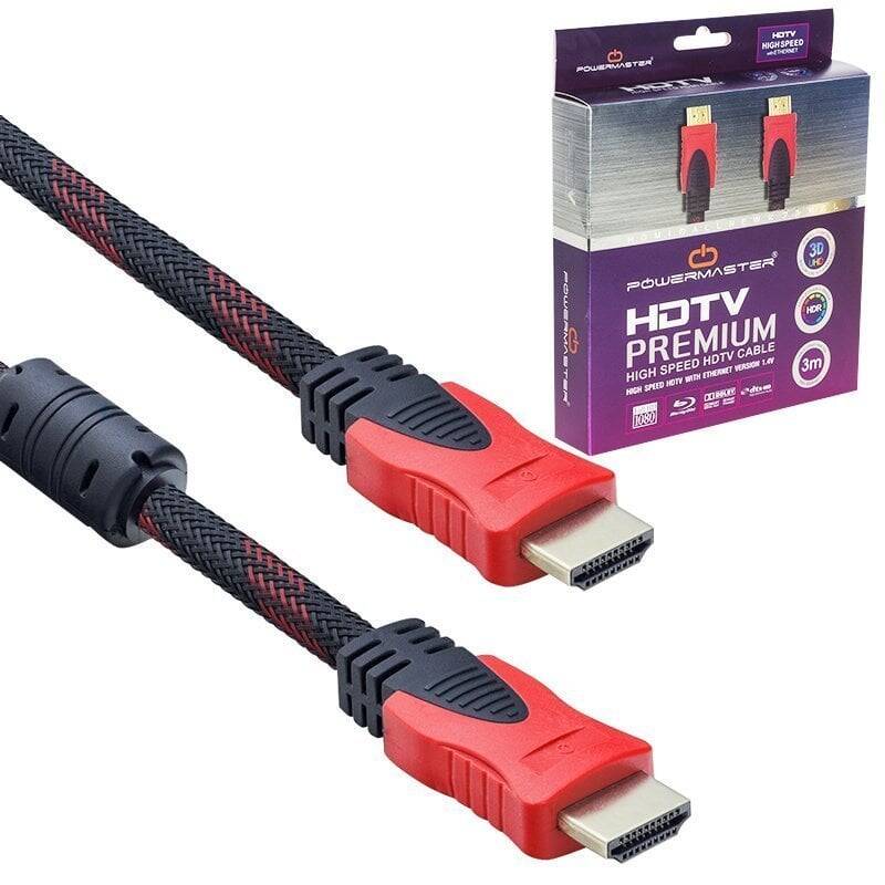 HDMI Kabel 3 metr Örgülü Növ - 1