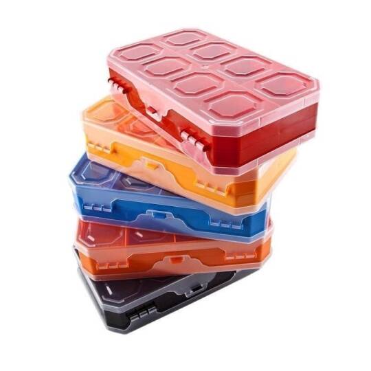 İki Tərəfli 10 Bölməli Organizer Təchizat Qutusu ASR-5020