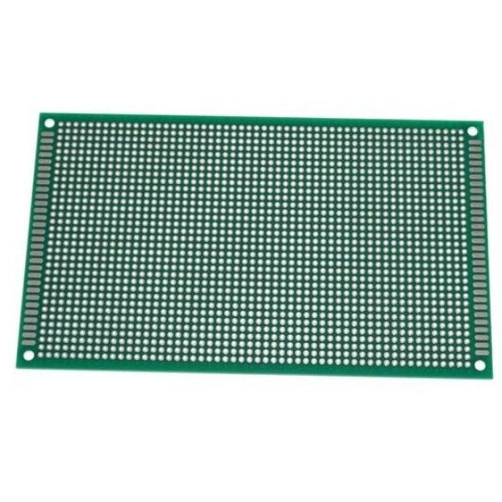 İki Üzlü Deşikli Plata - Pertinax 15x20sm - 1