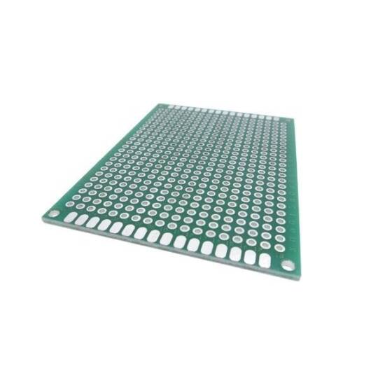 İki Üzlü Deşikli Plata -  Pertinax 5x7sm - 3