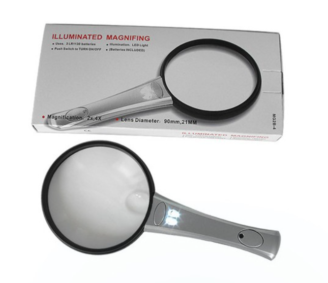 LED İşıqlı Lens Əl Böyüdücü - 2