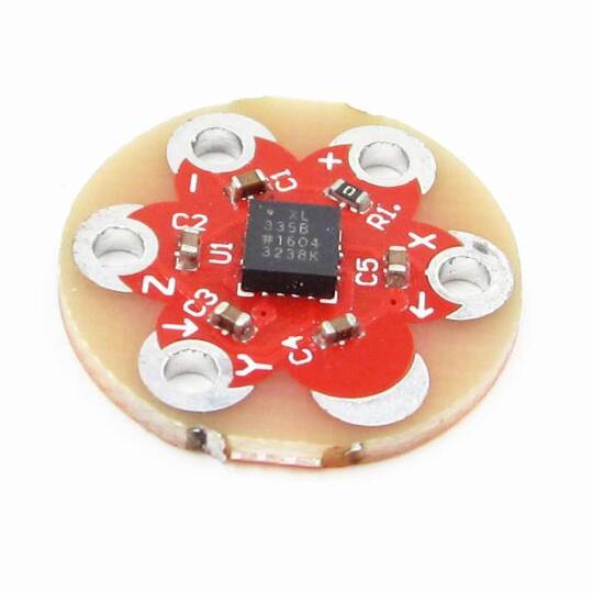LilyPad Accelerometer - 3 Oxlu Akselerometr ADXL335 - 1