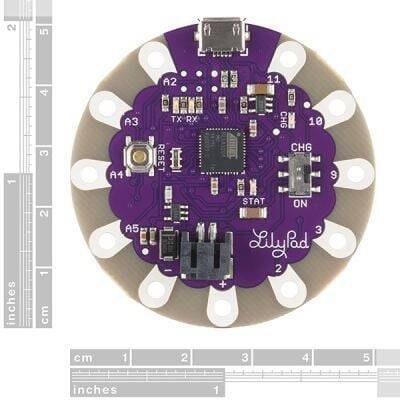 LilyPad Arduino USB - ATmega 32u4 Prosessor - 4