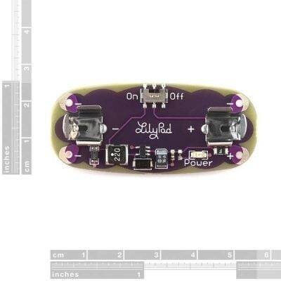 LilyPad Power Supply - AAA Batareya Yuvası 5V - 4