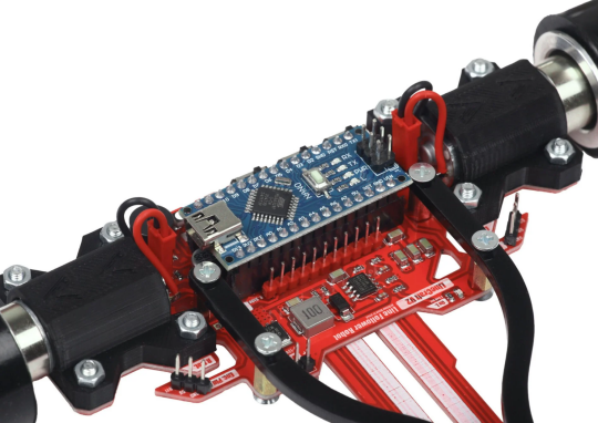 LineCraft V2 İləri Səviyyə Xətt İzləyən Robot Dəsti - 4000 RPM - 4