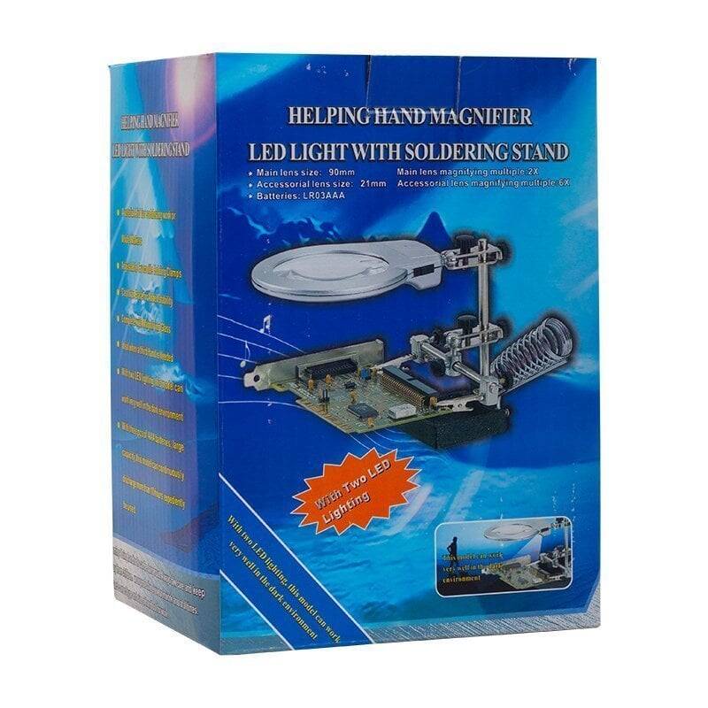 Linzalı Üçüncü Əl Lehimləmə Standı - 2