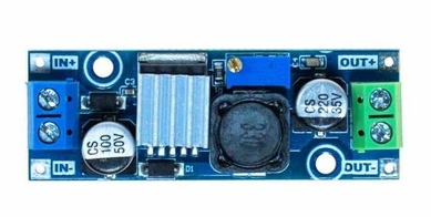 LM2596 Tənzimlənəbilən Gərginlik Düşürücü Requlyator Kartı - 3A - Klemensli - 2