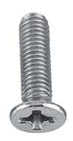 M3 8 mm YSB Ulduz Düz Başlı Metrik Bolt - 10 Ədəd