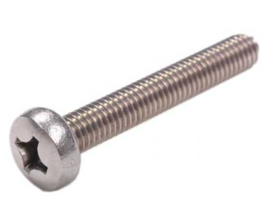 M3 8 mm YSB Ulduz Silindr Başlı Metrik Bolt - 10 Ədəd