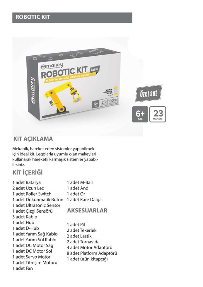 Makey Robotic Dəst - 2