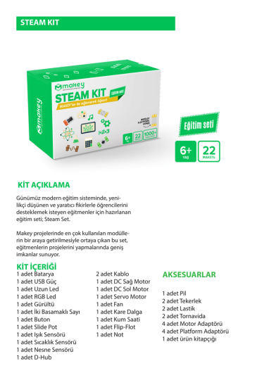 Makey Steam Dəst - 2