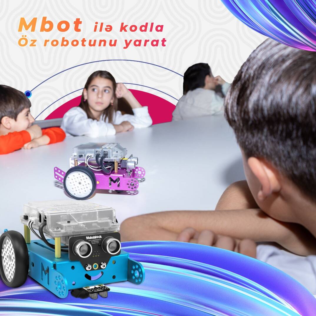 mBot ilə Robot Texnologiyaları və Proqramlaşdırma Kursu - 1