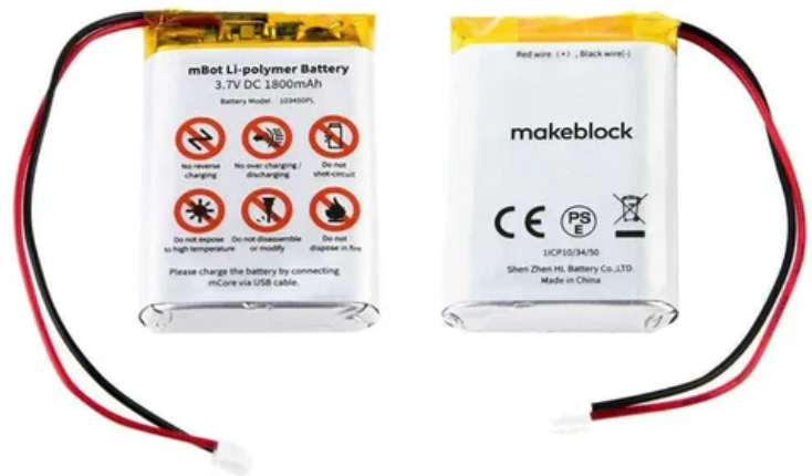mBot Li-Po Batareya - 3.7V - 1800mAh - 2