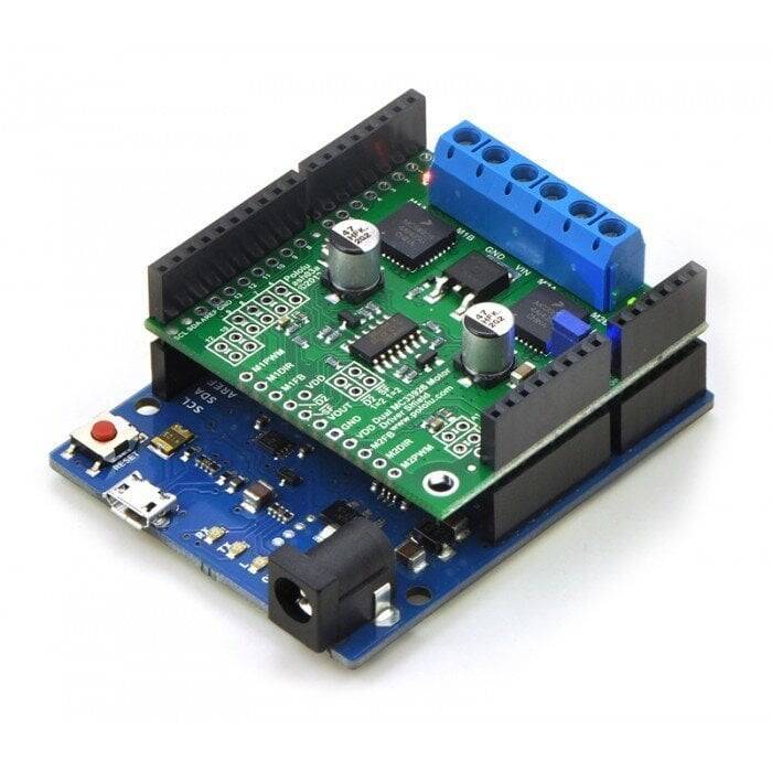 MC33926 Arduino-ya Uyğun Cüt Motor Sürücü Kartı - 1