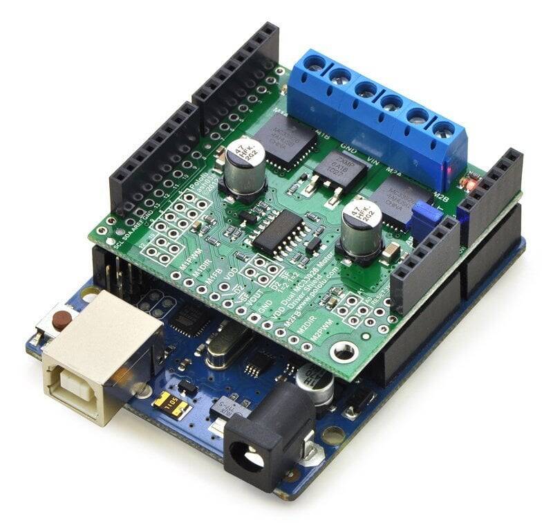 MC33926 Arduino- ya Uyğun Motor Sürücü Kartı - 1