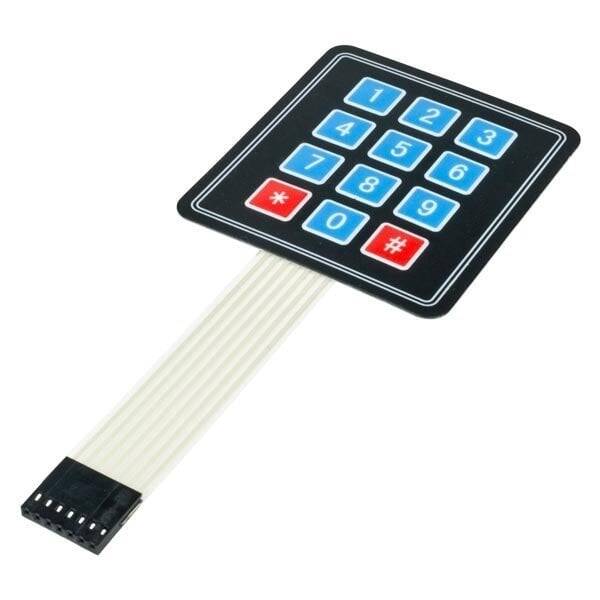 Membran Klaviatura 4x3 Keypad - 1