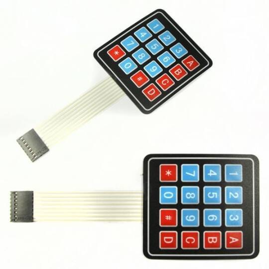 Membran Klaviatura 4x4 Keypad - 2