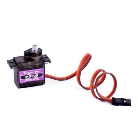 MG90 Servo Motor Metal Dişli - 180 Dərəcə - 4