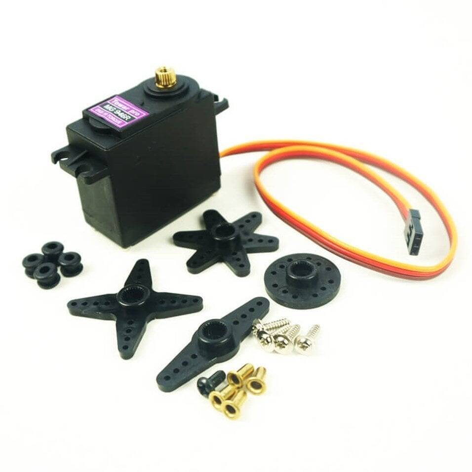 MG946R Metal Dişli Rəqəmsal Tork Servo Motor 13 kq Tork - 1