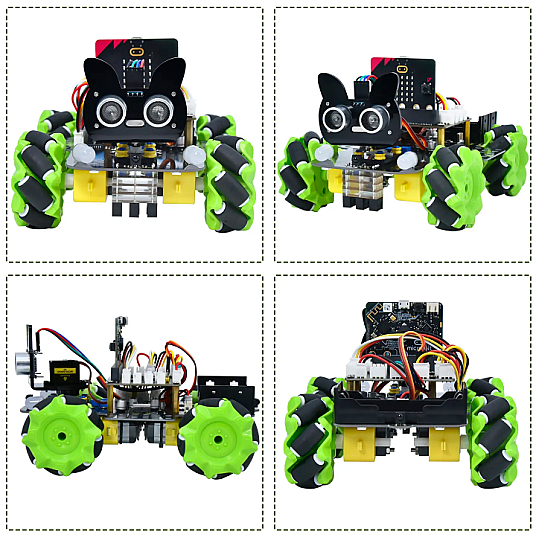 Micro:Bit 4WD Robot Dəsti V2.0 - 3