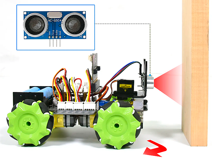 Micro:Bit 4WD Robot Dəsti V2.0 - 4