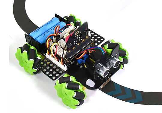 Micro:Bit 4WD Robot Dəsti V2.0 - 5