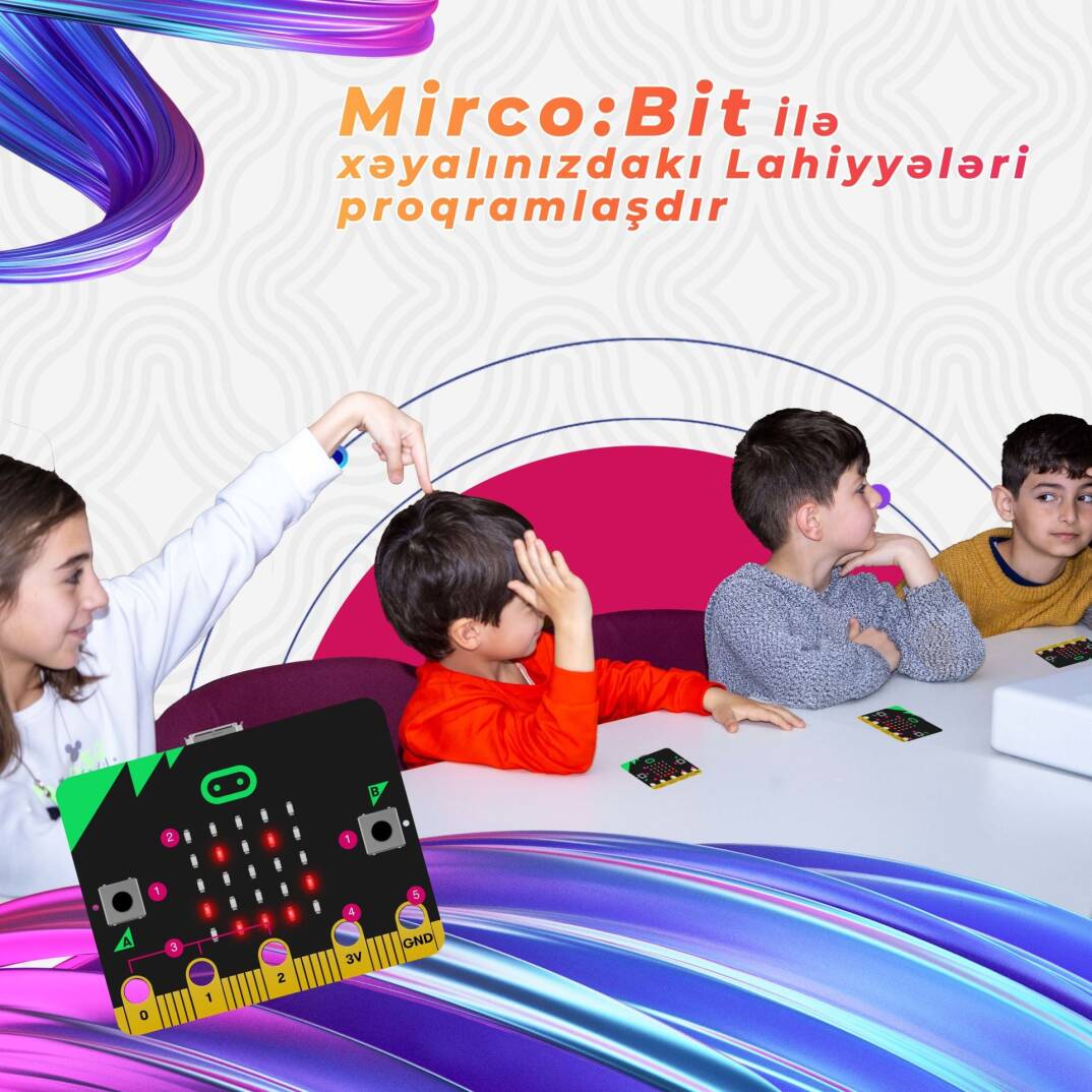 MicroBit ilə Robot Texnologiyaları və Proqramlaşdırma Kursu - 1