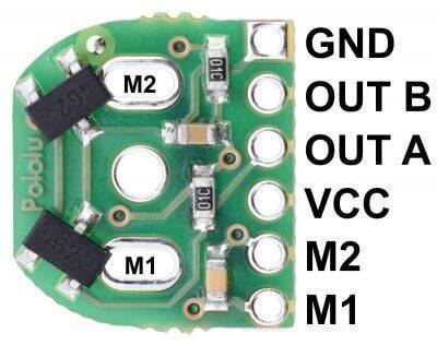 Mikro Metal Motorlar üçün 12 CPR Maqnetik Enkoder - 3