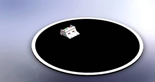 Mini Sumo Robot Pisti - Robot Dohyosu - 2