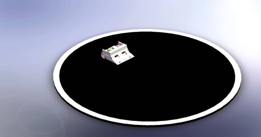 Mini Sumo Robot Pisti - Robot Dohyosu - 2