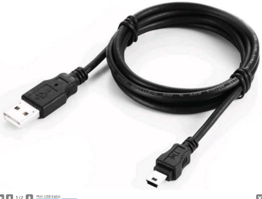 Mini USB Kabel - 1